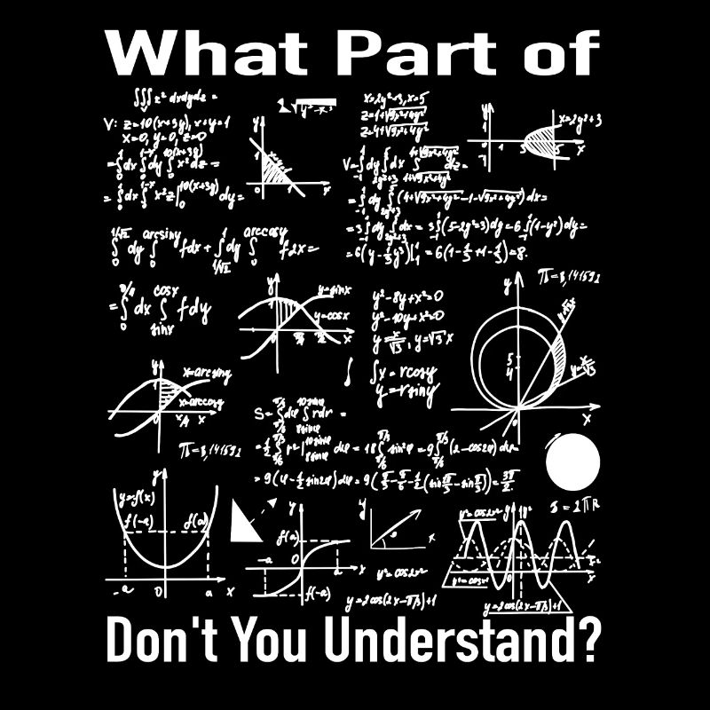 Mathématiques Enseignants Cadeau - Formules de maths