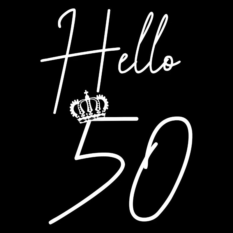 Hello 50. 50 years birthday gift