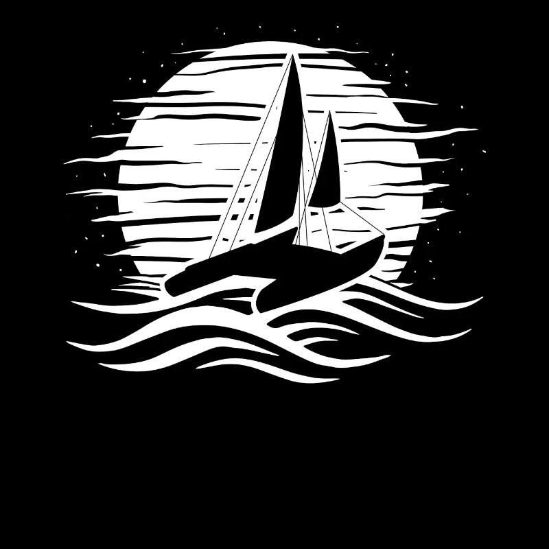 Catamaran Sailing Double Hull Bi-Coque
