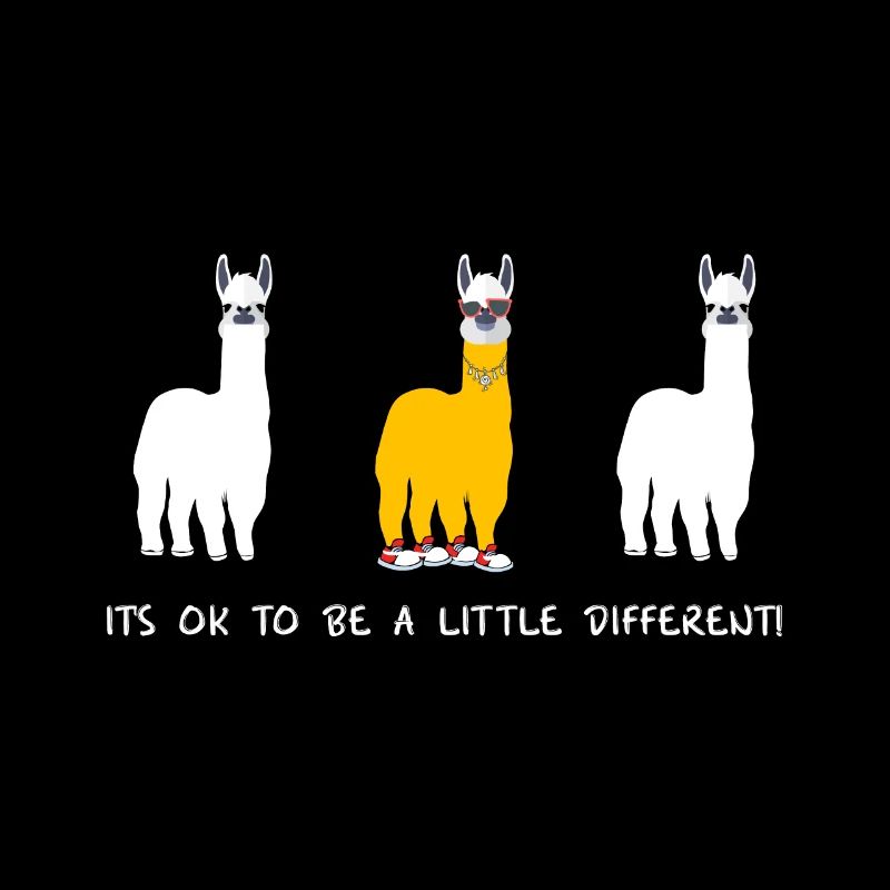 Funny llama t shirt for extrovert gift