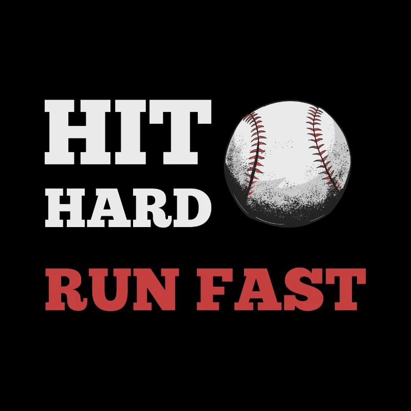 Coup dur à courir rapide baseball