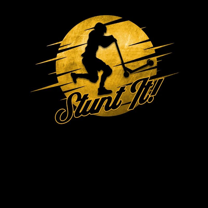 Scooter E-Scooter Tretroller Stunt It Geschenk