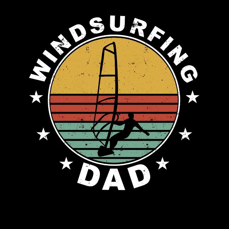 Windsurfing Dad Windsurfer cadeau Windsurffer