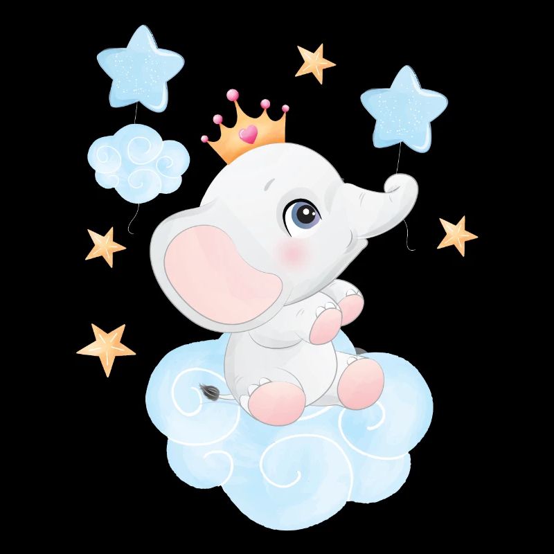 Doux bébé éléphant