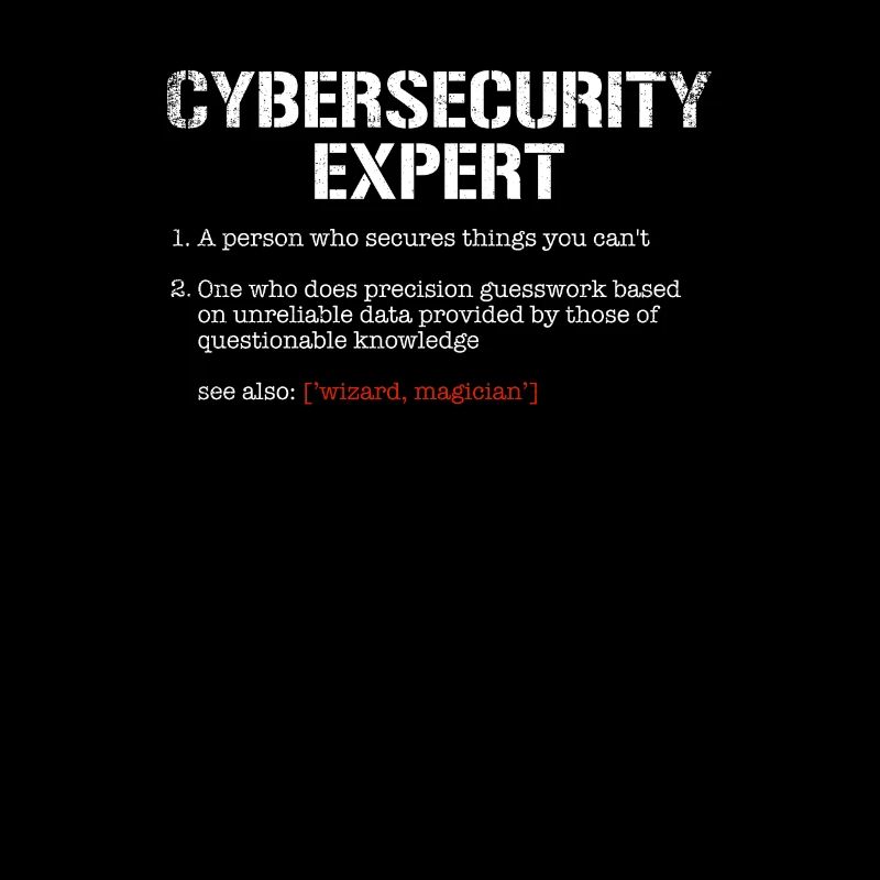 Cybersecurity Expert Definition, cyber security