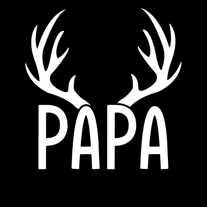 Papa Hirschgeweih