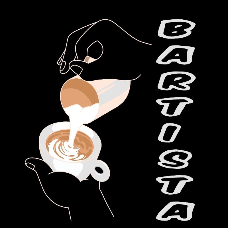 Bartista Barista Bart Kaffee Coffein Geschenk