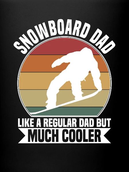 Snowboard dad