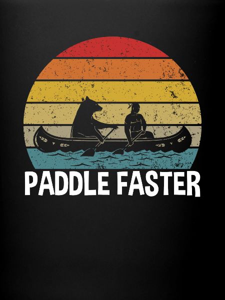 Canoe paddle faster