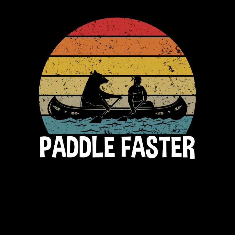 Canoe paddle faster