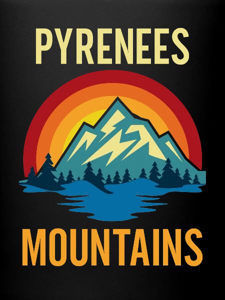 Pyrenees Mountains Sunset