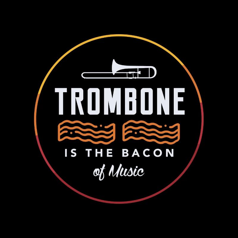 Trombone Musician Funny Gift idea