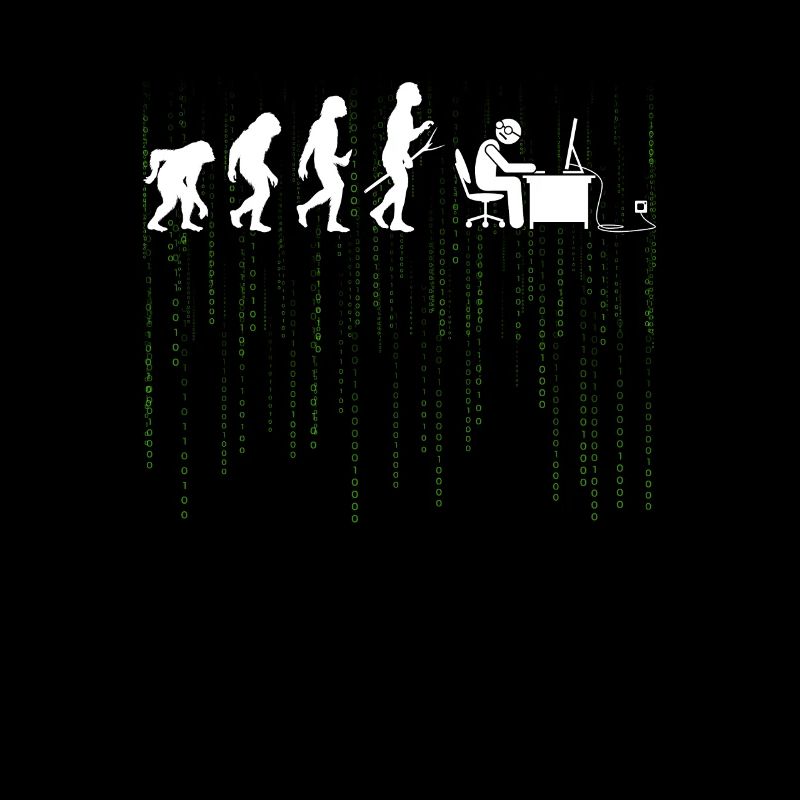 Evolution Computer Enticklung BrushIng Gift