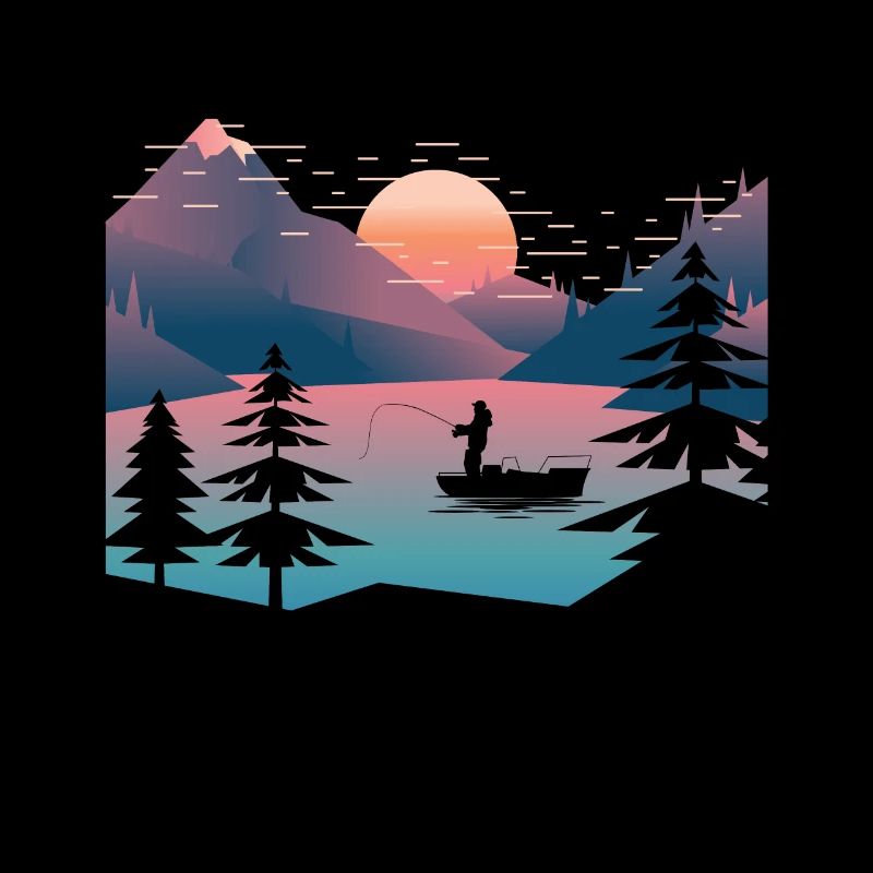 Retro pêche mer