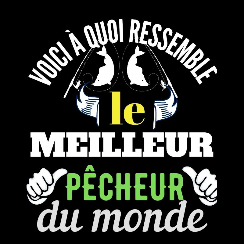 idée Cadeau de t-shirt à offrir à un pêcheur