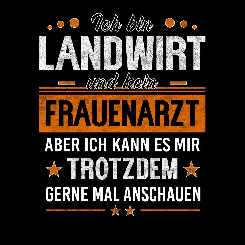 Landwirt Acker Trecker Hühner Bauer Geschenk