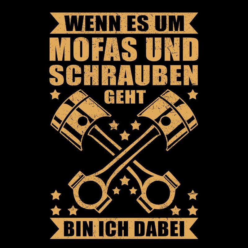 Mofa Schrauber Mofafahrer Moped Mofas Geschenk