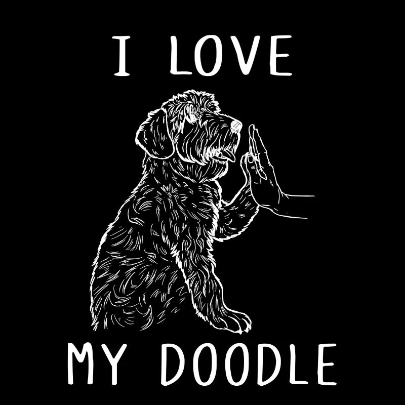 I Love My Doodle Pulli J’aime mon Doodle