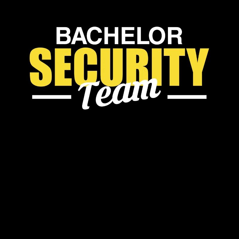 Bachelor Security Team Shirt Geschenk