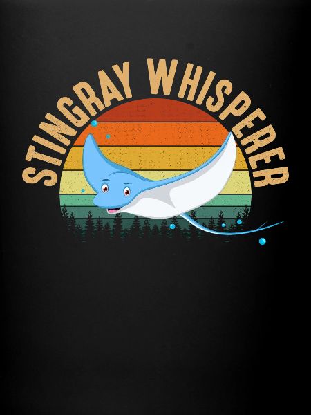Stingray whisperer, funny stingray