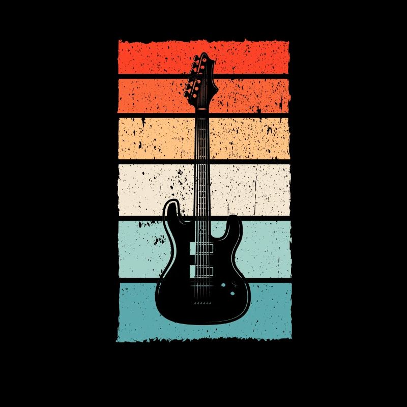 E guitare rétro