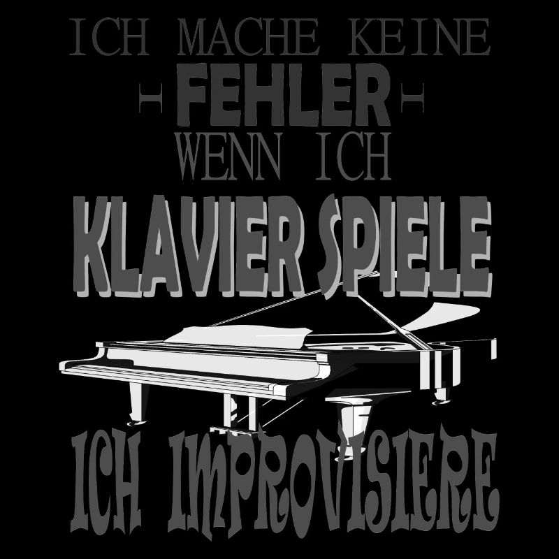 Ein lustiges Klavier Design