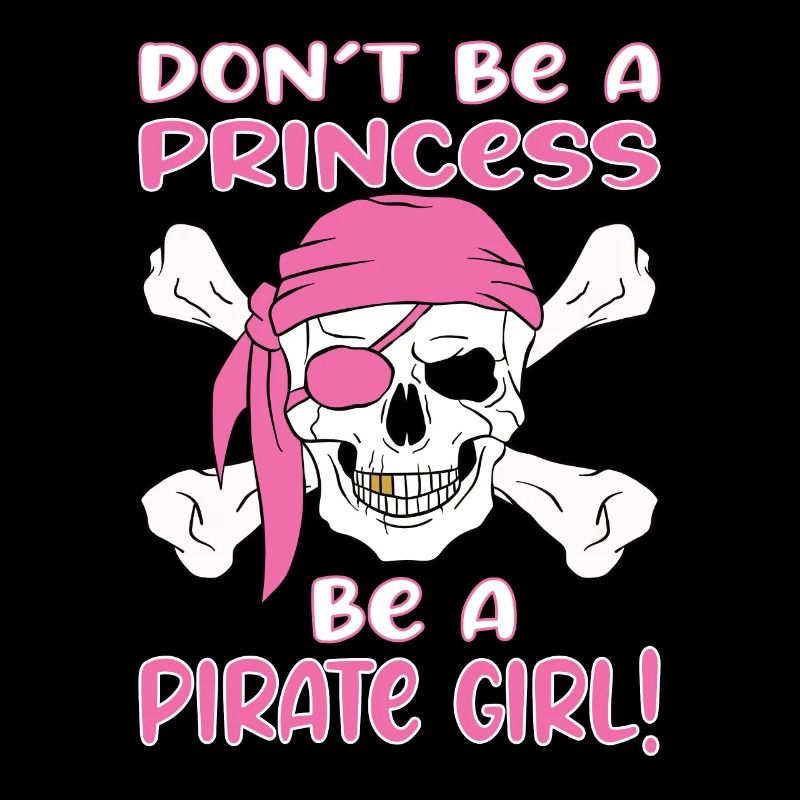 Pas de princesse pirate fille