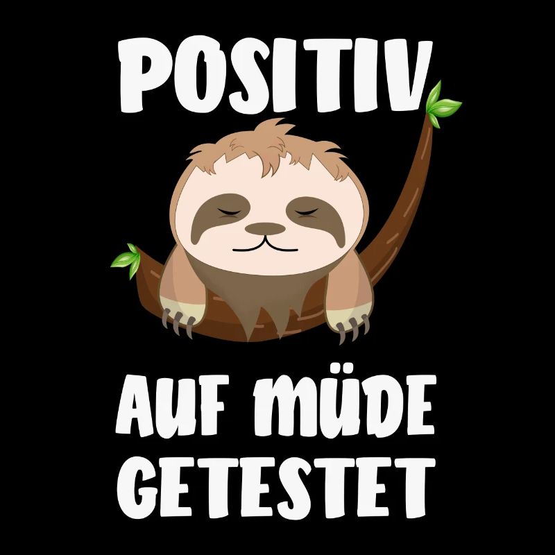 Positiv Auf Müde Getestet Faultier