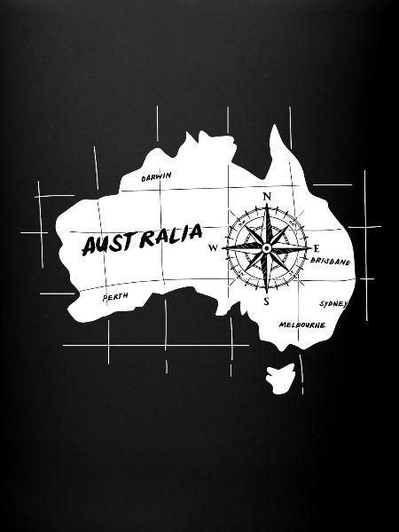 Carte Australie