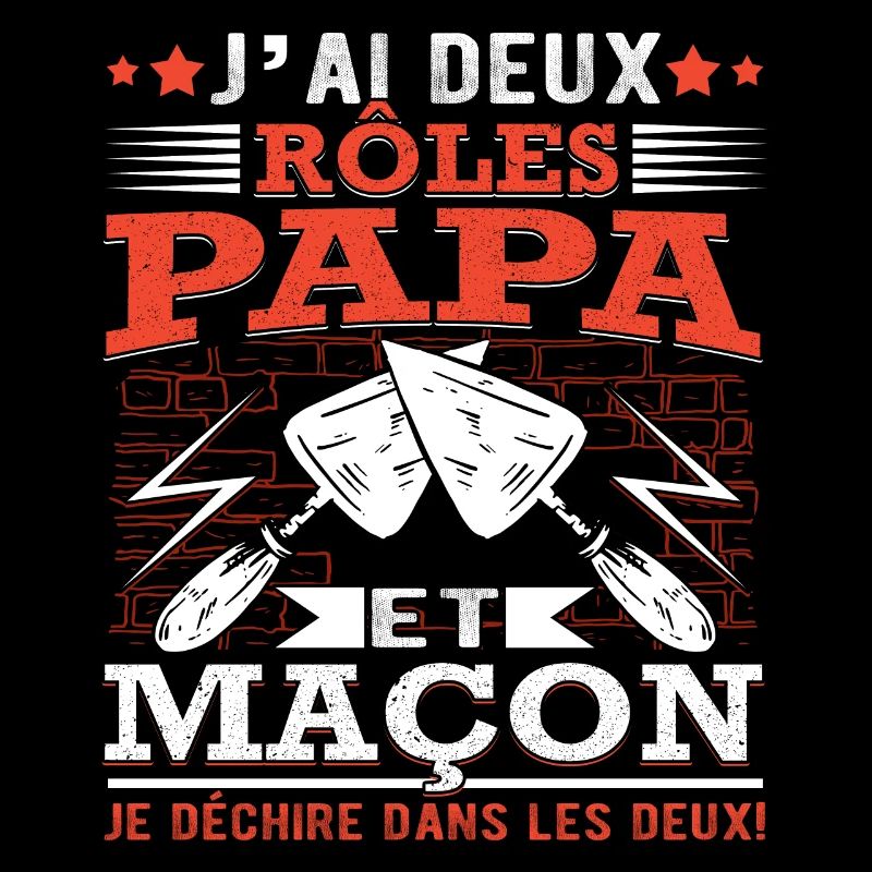 Papa Maçon Père Maçonnerie Construction Maison