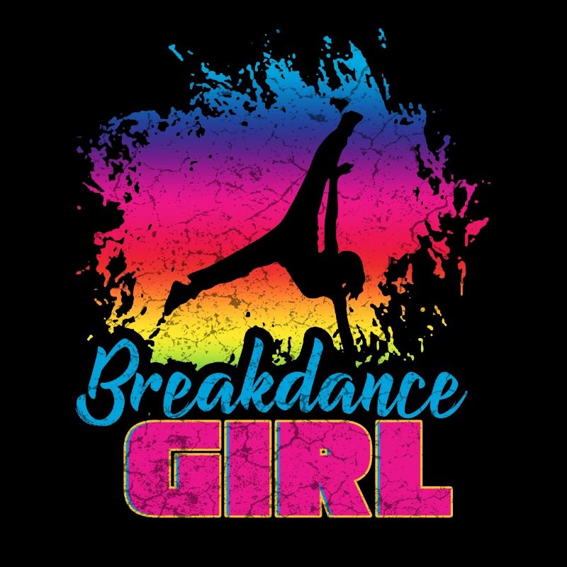 Breakdance Mädchen Tänzerin