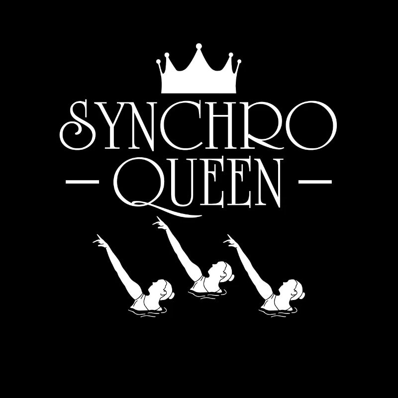 Synchro Queen Synchronschwimmerin Geschenk