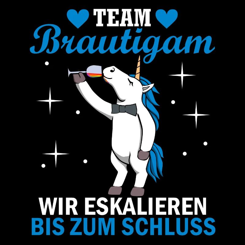 Team Bräutigam JGA Männer Junggesellenabschied Er