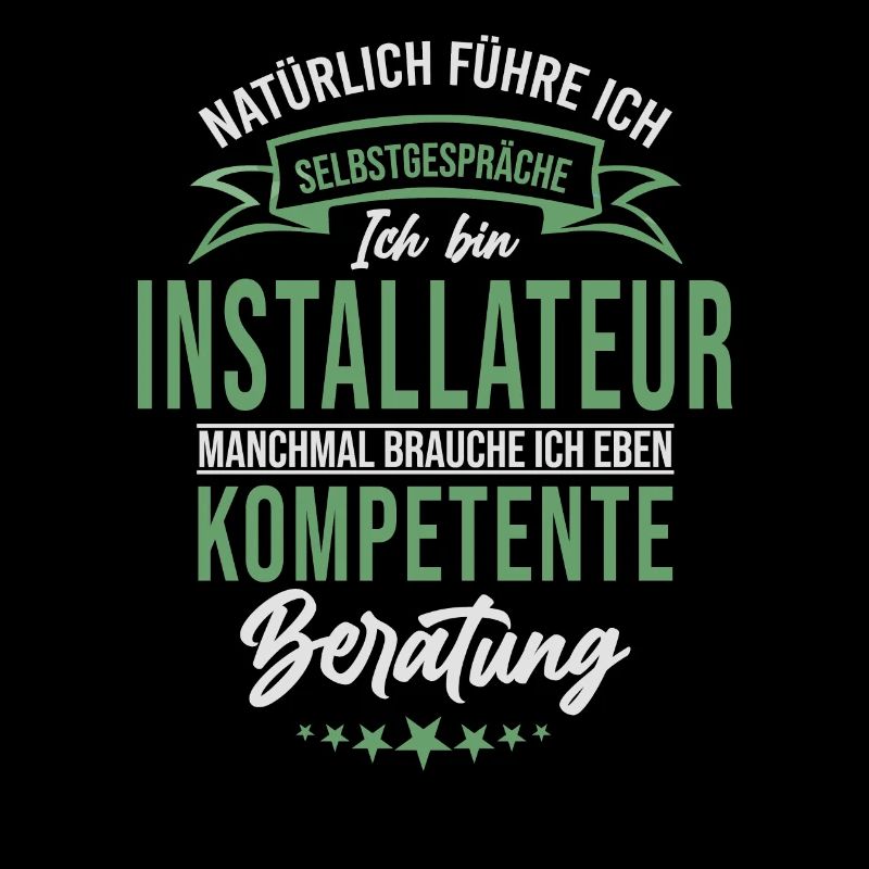 Lustiger Spruch Installateur Klempner Handwerker