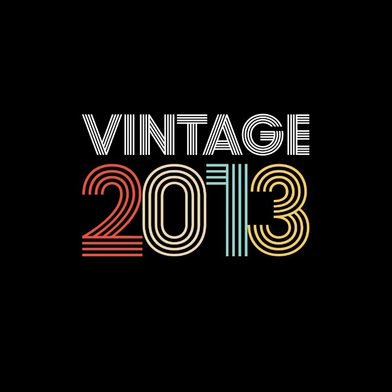 Vintage 2013 Geburtstag