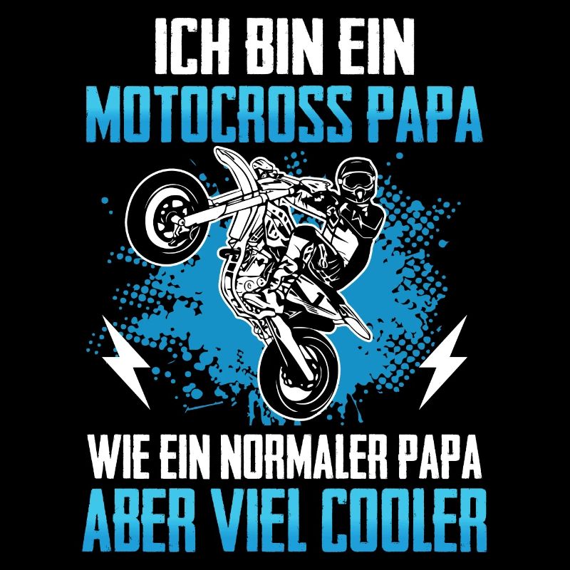 Motocross Papa wie ein normaler Papa nur cooler