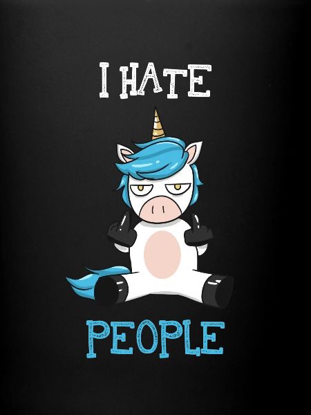I hate people