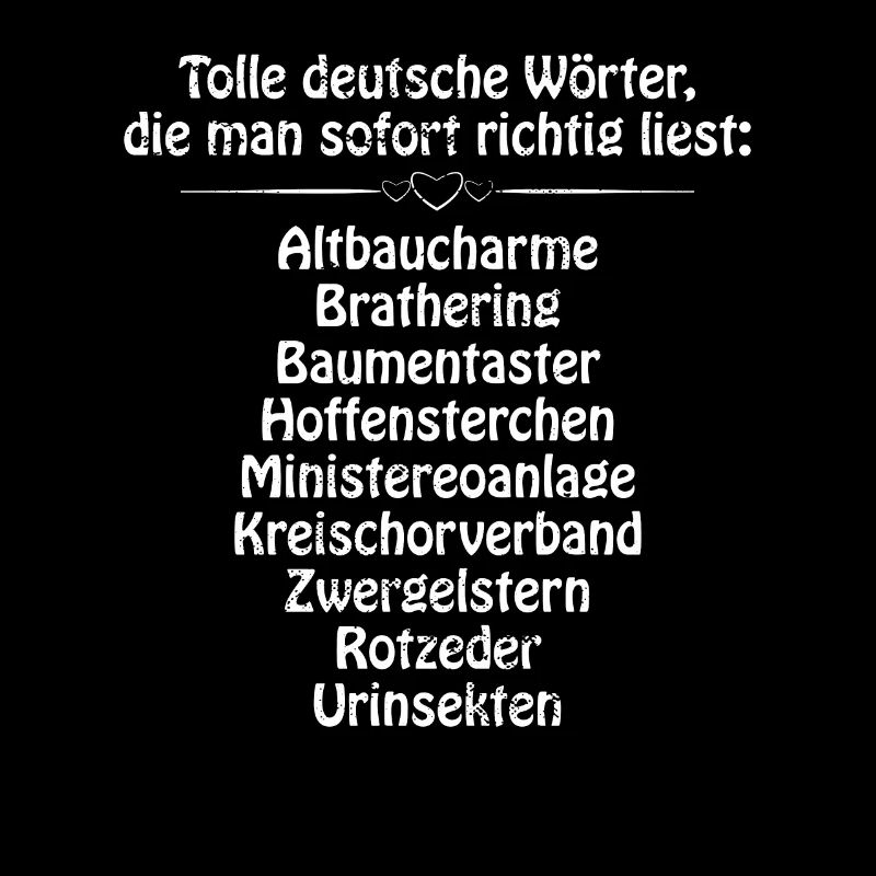 Deutsch Deutschlehrer Sprache Geburtstag Geschenk