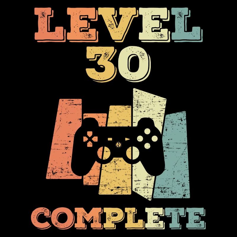 Level 30 Joueur de jeu complet 30 ans