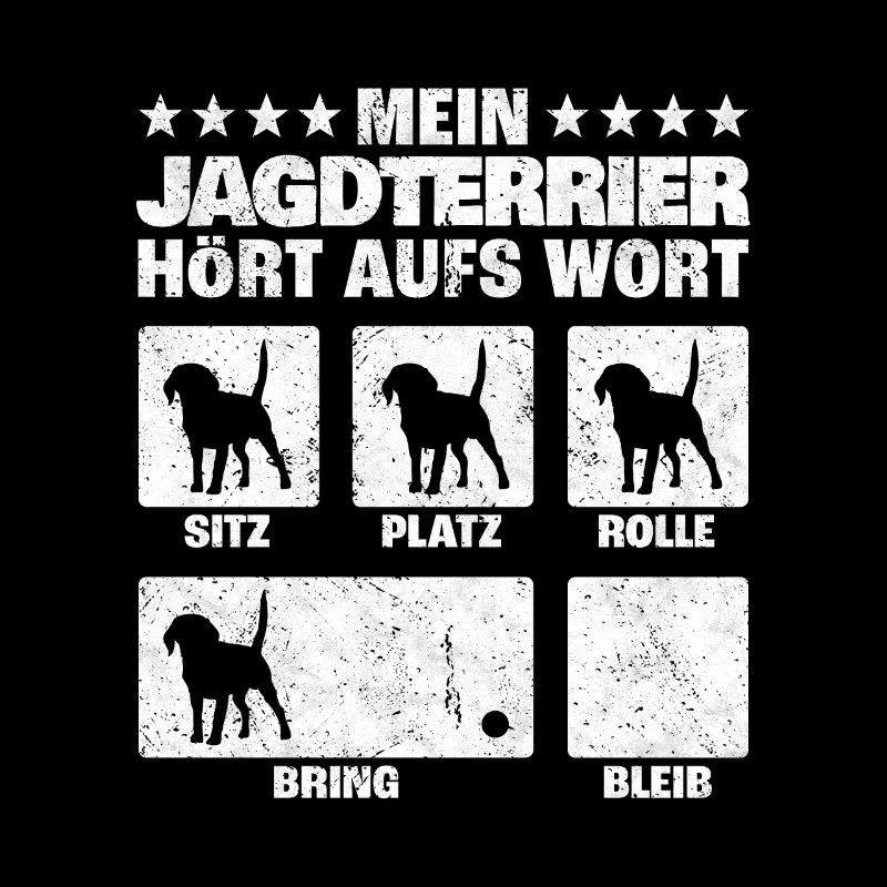 Deutscher Jagdterrier Hundetricks Geschenk