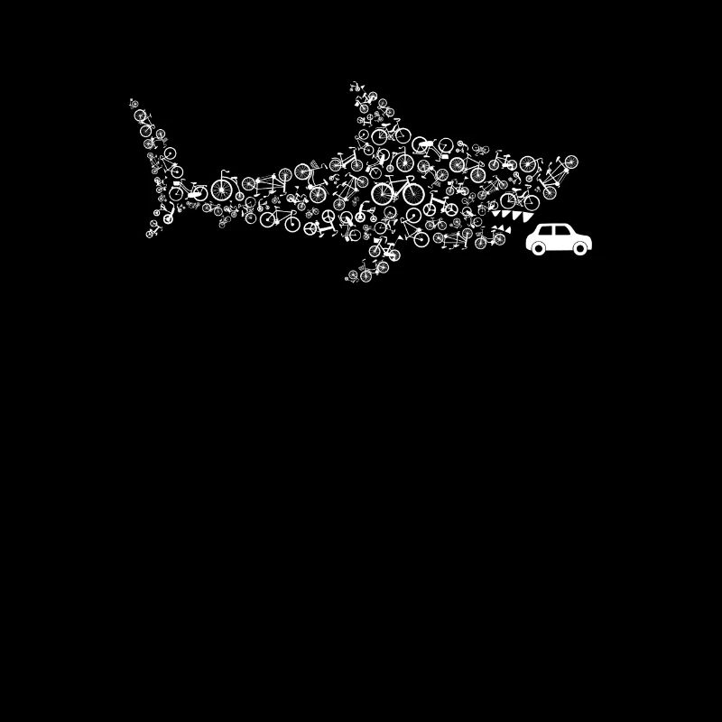 Fish eats car