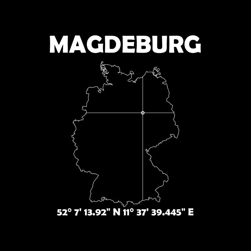 Mapa Magdeburg