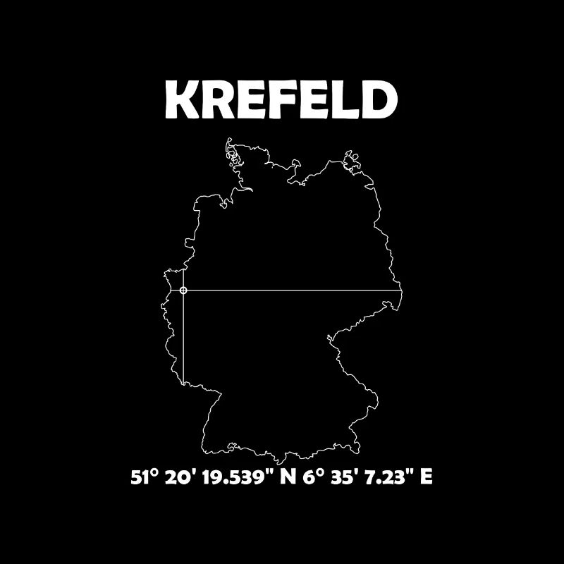 Krefeld Map