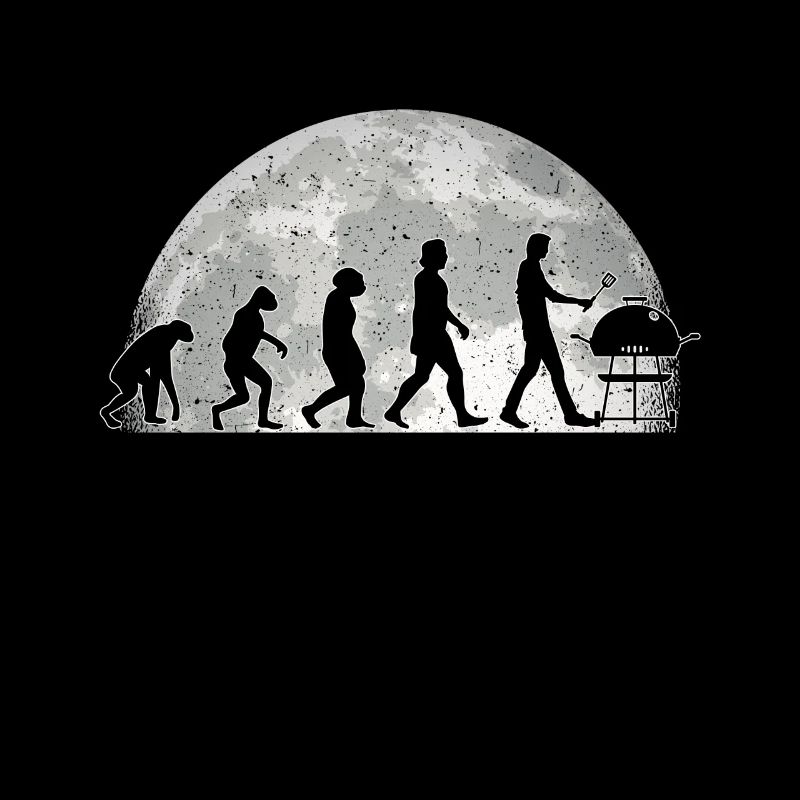 Grillen Evolution Mond Grillwurst Grill Grillen