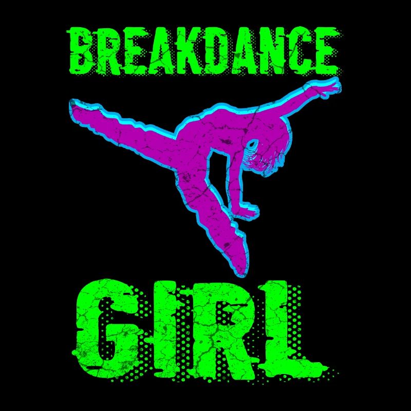 Breakdance Mädchen Tänzerin