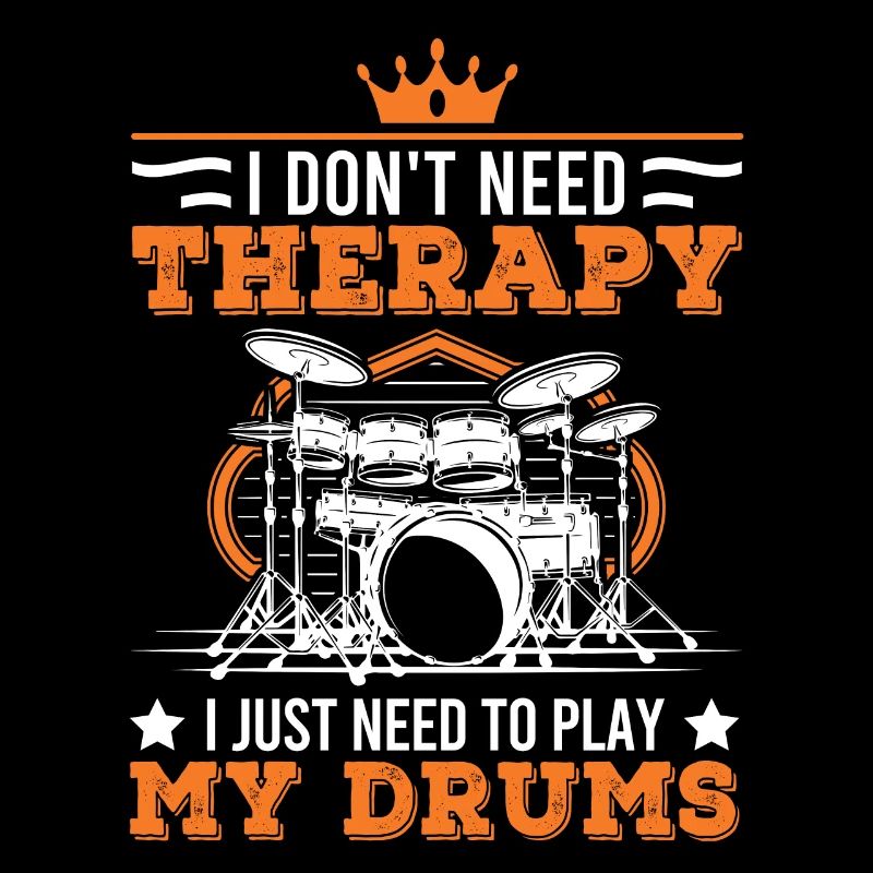 Schlagzeug Therapy Drummer Schlagzeuger