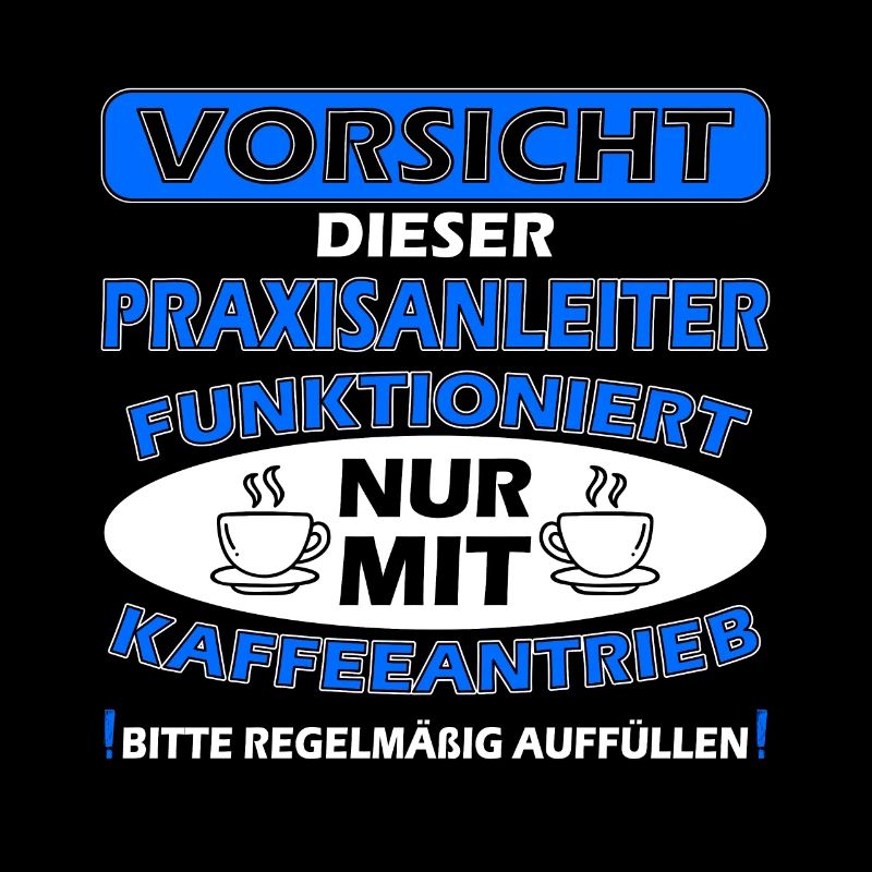 Praxisanleiter mit kaffeeantrieb