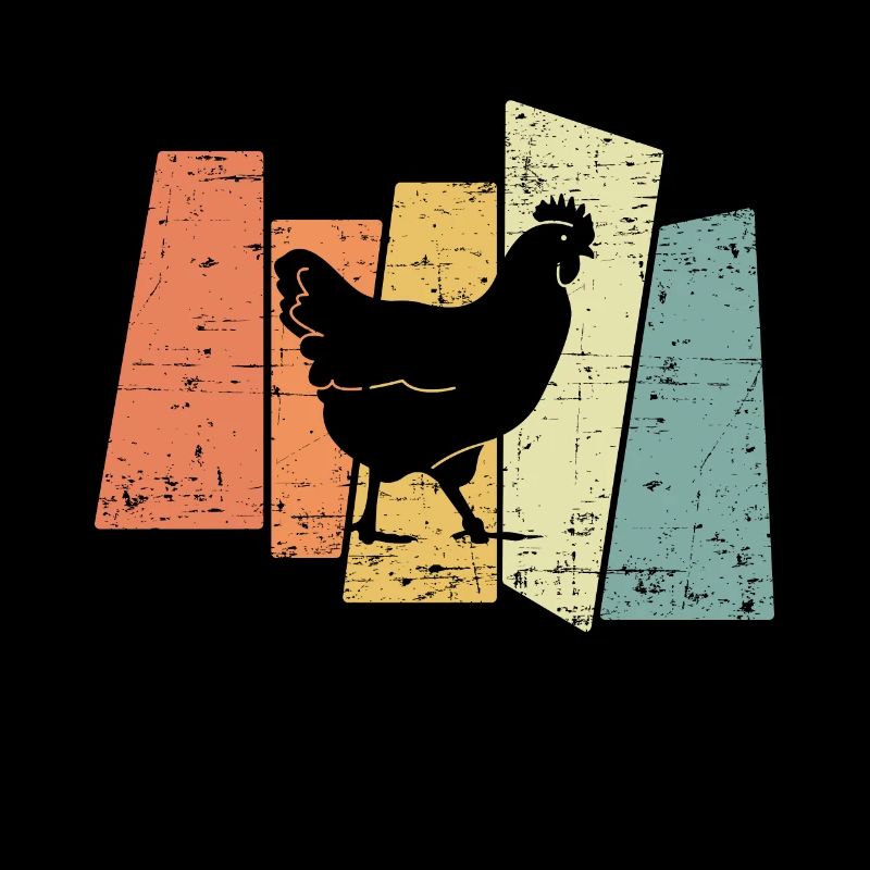 Retro Chicken I Chicken Farmer