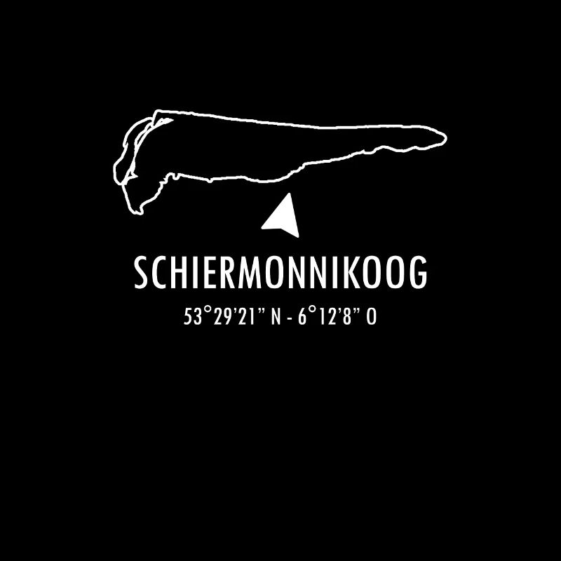 Schiermonnikoog Map