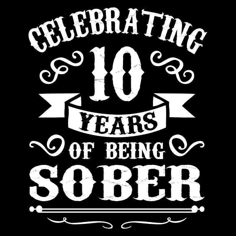 10 ans d’anniversaire de sobriété sobre